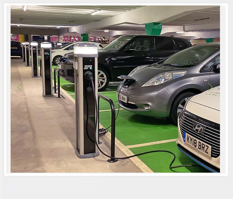 British Solar Car Park Charging